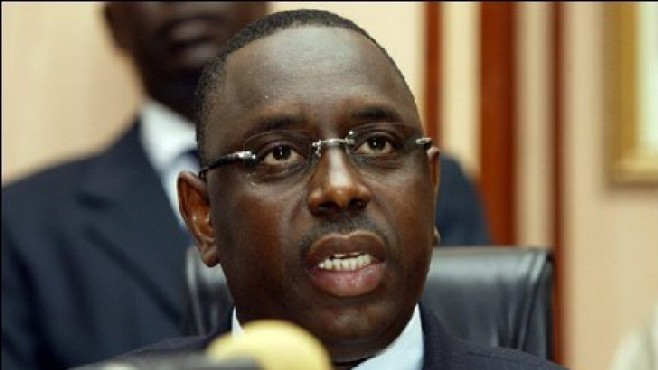 Macky Sall leader du Parti APR, cette photo est prise lors d'un congrès. Crédit photo : news.ebru.tv