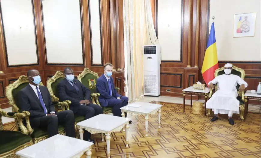 Tchad : le président de la République reçoit un envoyé spécial du HCR