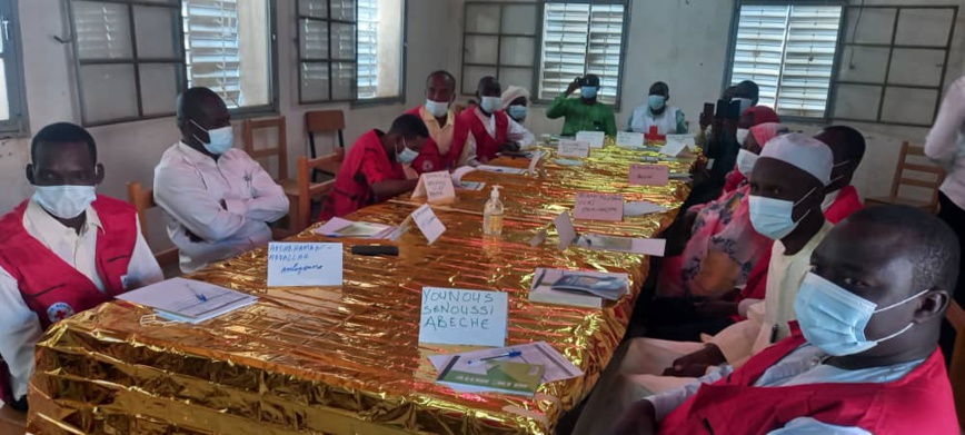 Tchad :  des volontaires de la Croix-Rouge du Tchad en conclave à Abéché