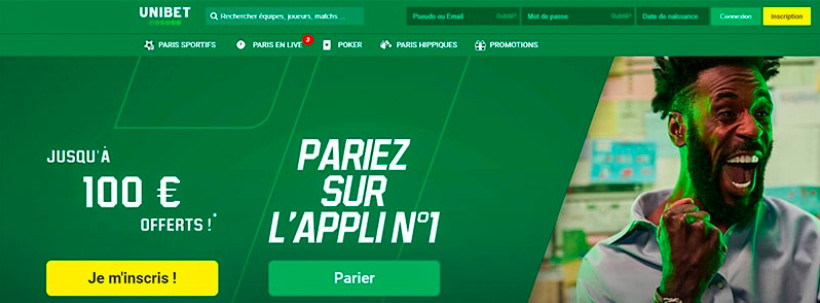 Unibet apk - App pour les Paris Sportifs