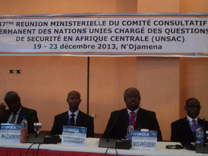 La réunion ministérielle du Comité Consultatif Permanent des Nations unies chargé de sécurité en Afrique Centrale qui se déroule actuellement à N’djamena. MR/Alwihda