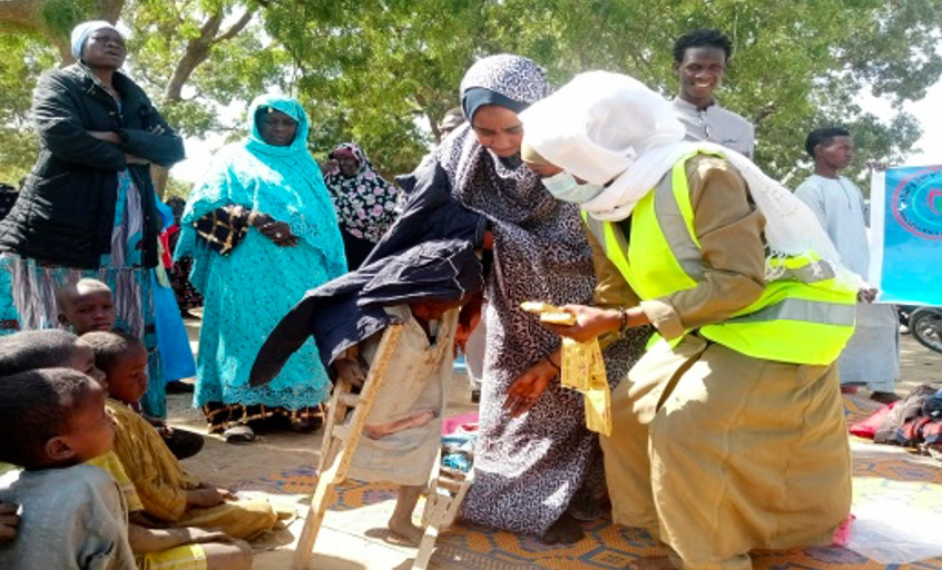 Tchad : un geste du coeur de l'association "Kafa" aux réfugiés cantonnés à Farcha