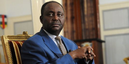 Le président centrafricain, François Bozizé, le 8 janvier 2013 à Bangui. | AFP/SIA KAMBOU Le président centrafricain, François Bozizé, le 8 janvier 2013 à Bangui. | AFP/SIA KAMBOU
