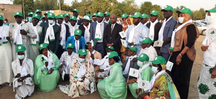 Tchad :  l'URT installe son bureau communal du 4ème arrondissement
