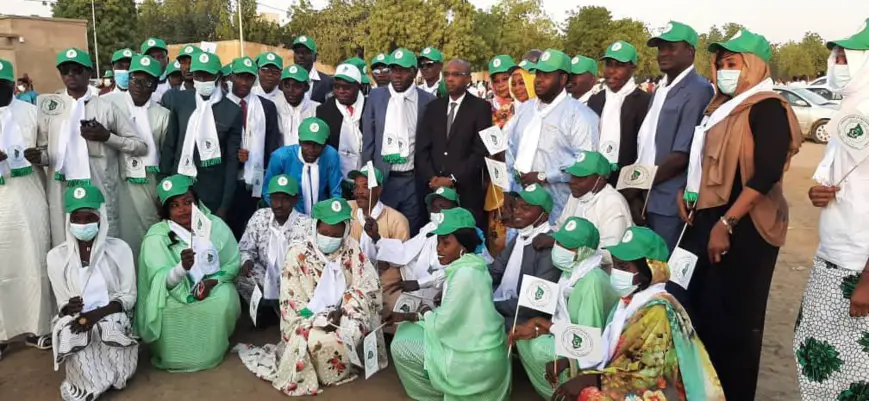 Tchad :  l'URT installe son bureau communal du 4ème arrondissement