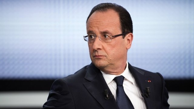 François Hollande sur le plateau de France 2 le 28 mars 2013 - photo Afp - Fred Dufour