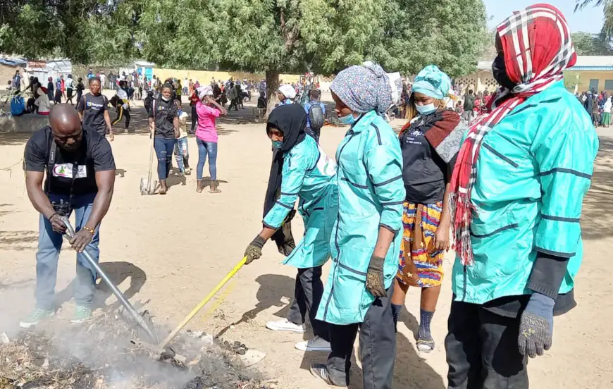 Tchad : "Let's do it" lance des actions citoyennes pour "zéro ordures" dans les rues
