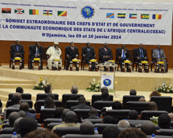 Le sommet de la CEEAC à N'Djamena. Crédit photo : Présidence Tchad