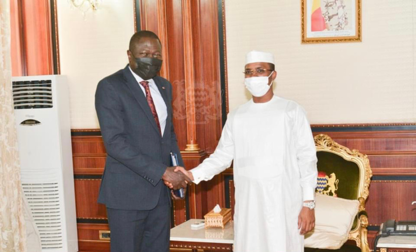 Tchad : le directeur du FAGACE, Dr. Nguéto Tiraïna Yambaye, reçu à la Présidence Tchad : le directeur du FAGACE, Dr. Nguéto Tiraïna Yambaye, reçu à la Présidence