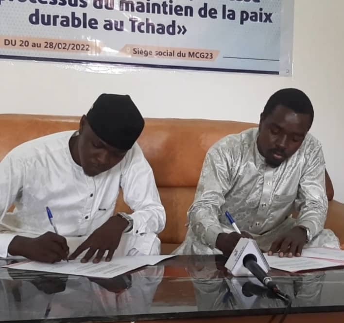 Tchad : le MCG23 annonce une semaine de l'unité autour de l'engagement de la jeunesse Tchad : le MCG23 annonce une semaine de l'unité autour de l'engagement de la jeunesse