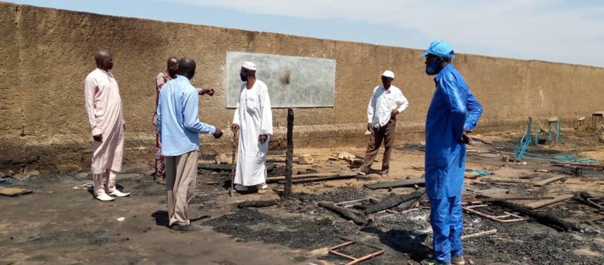 Tchad :  à Kim, plus de 150 élèves de 6ème au chômage suite à un incendie 