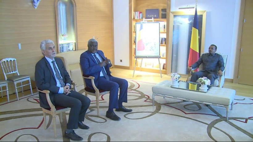 Le PCMT s’est entretenu avec Moussa Faki à Paris Le PCMT s’est entretenu avec Moussa Faki à Paris