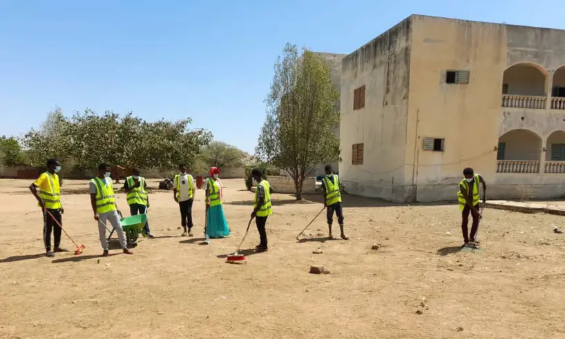Tchad : les jeunes d'Aboudeïa se préparent activement pour accueillir la SENAFET