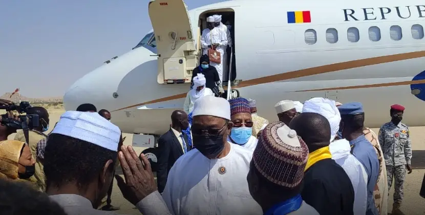 Tchad : le président du CNT est arrivé à Abéché