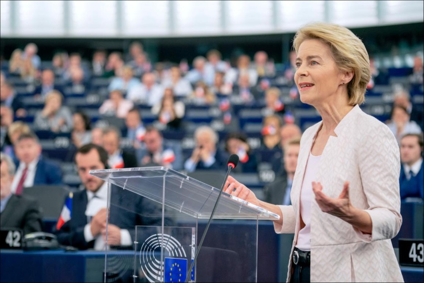 Ursula Von Der Leyen, présidente de la Commission européenne. © DR Ursula Von Der Leyen, présidente de la Commission européenne. © DR