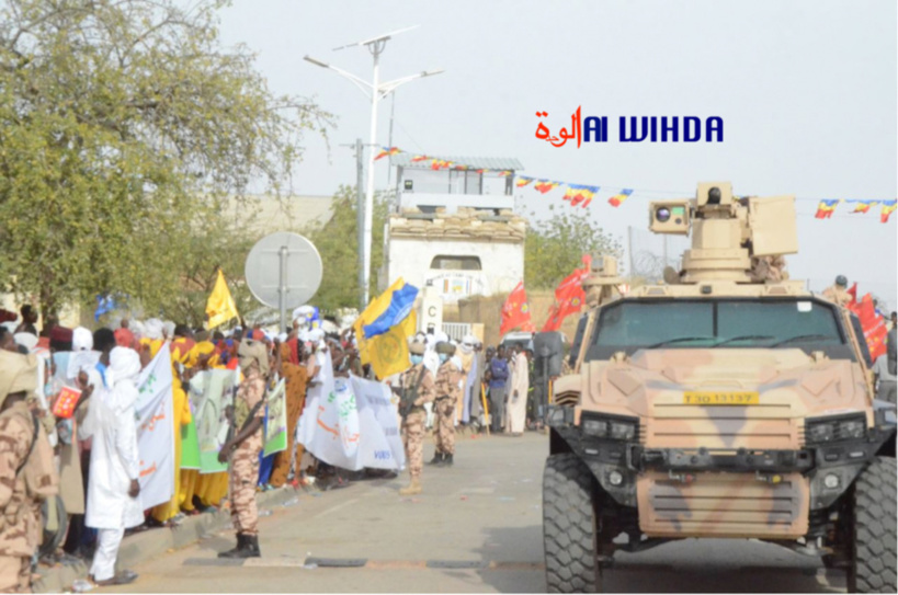 Tchad : arrivée du président du CMT à Abéché