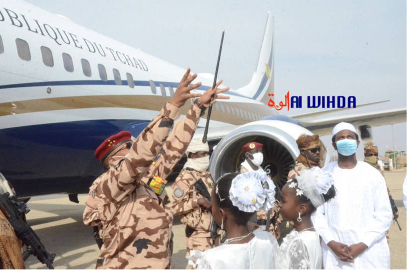 Tchad : arrivée du président du CMT à Abéché