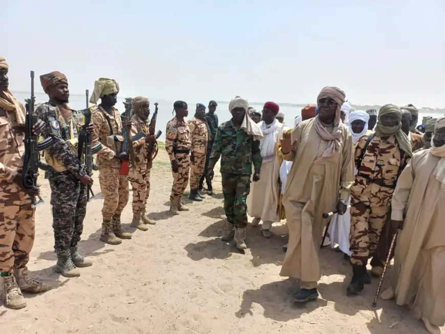 Tchad : le gouverneur du Lac en inspection sécuritaire sur les îles