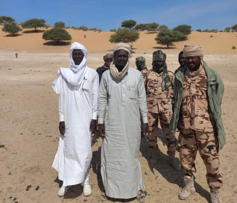 Frontière Tchad-Niger : le préfet du Kanem Ouest en mission de sécurité Frontière Tchad-Niger : le préfet du Kanem Ouest en mission de sécurité