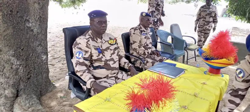 Tchad : le directeur général de la gendarmerie en mission à Sarh