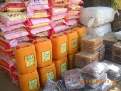 Des dons aux ressortissants tchadiens rapatriés de Centrafrique. Alwihda Info/MR