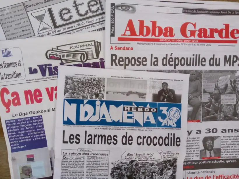 Tchad : la revue de presse de la semaine du 7 au 13 mars 2022
