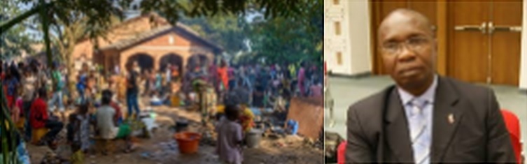 Centrafrique : L'UNFPA au chevet des déplacés internes à Bangui Centrafrique : L'UNFPA au chevet des déplacés internes à Bangui