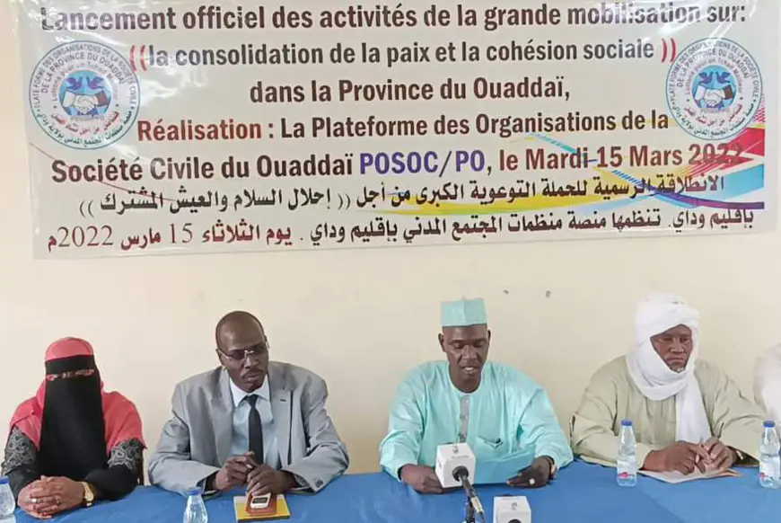 Tchad : lancement des activités sur la paix et la cohésion sociale à Abéché