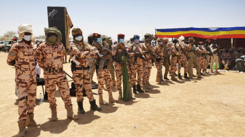 Force mixte Tchad-Soudan : mérite militaire et relève pour 311 soldats déployés à la frontière Force mixte Tchad-Soudan : mérite militaire et relève pour 311 soldats déployés à la frontière