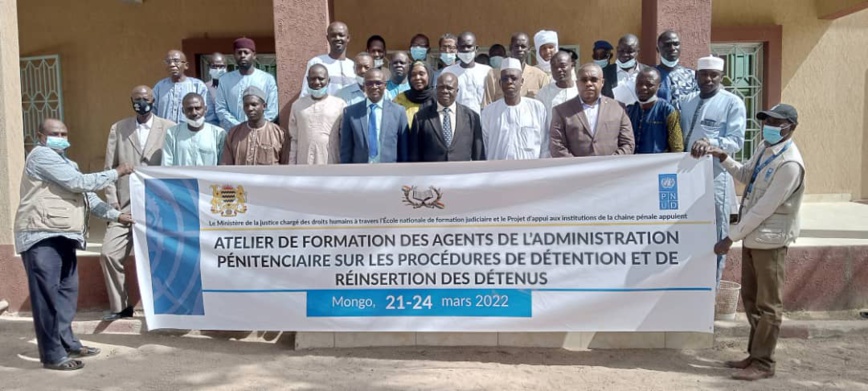Tchad : un atelier de formation des agents de l'administration pénitentiaire organisé à Mongo Tchad : un atelier de formation des agents de l'administration pénitentiaire organisé à Mongo