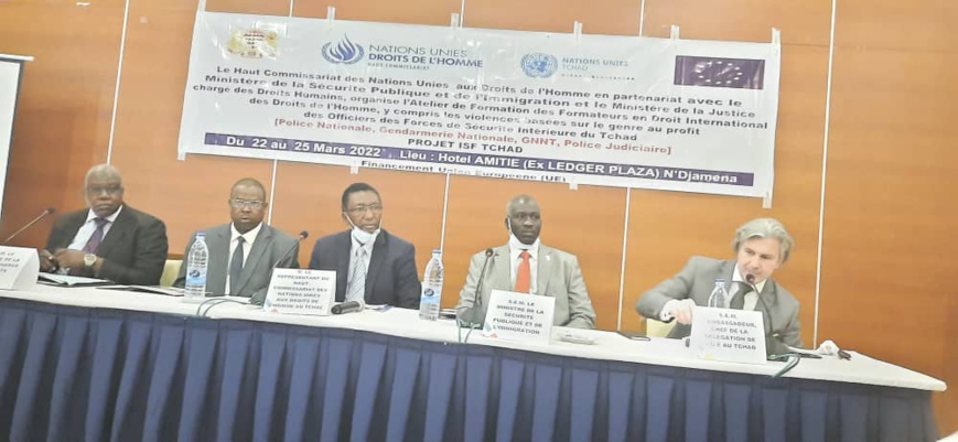 Tchad : une trentaine d’officiers des forces de sécurité outillés en droits de l'homme Tchad : une trentaine d’officiers des forces de sécurité outillés en droits de l'homme