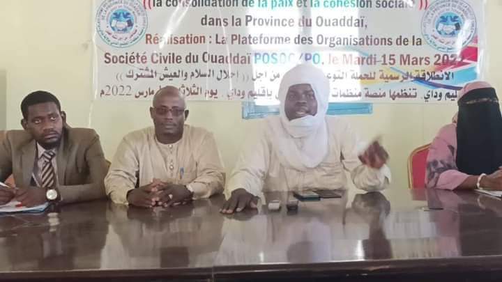 Tchad : la société civile du Ouaddai s’implique dans la consolidation de la paix