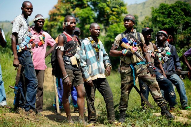 Les anti-balaka. PHOTO JEROME DELAY, AP Les anti-balaka. PHOTO JEROME DELAY, AP