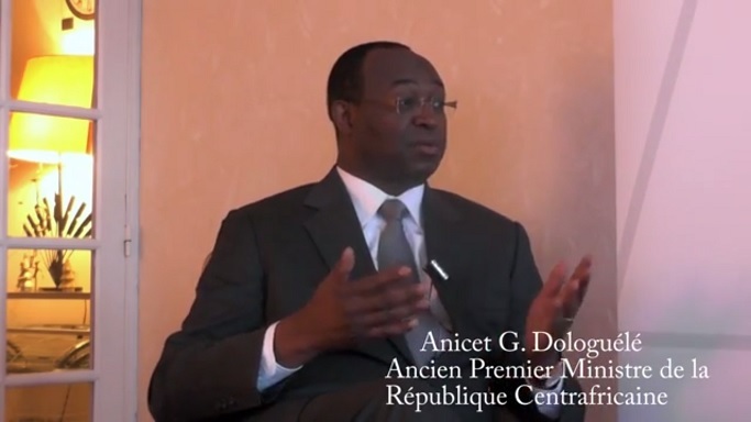 Anicet G. Dologuélé, l’ancien Premier Ministre de la République Centrafricaine. Anicet G. Dologuélé, l’ancien Premier Ministre de la République Centrafricaine.