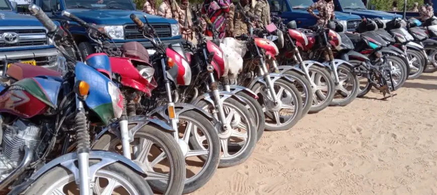 Tchad : opérations de la Gendarmerie, malfrats arrêtés et objets saisis
