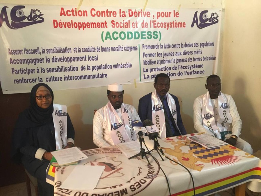 Tchad : l’ACODDESS appelle à une transition apaisée Tchad : l’ACODDESS appelle à une transition apaisée
