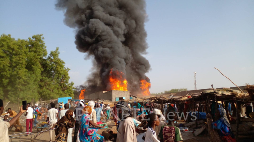 Tchad : un incendie fait des ravages au marché d’Am Timan