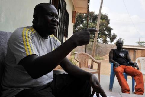 Le coordonnateur national du mouvement anti-balaka, Patrice Edouard Ngaissona. Le coordonnateur national du mouvement anti-balaka, Patrice Edouard Ngaissona.