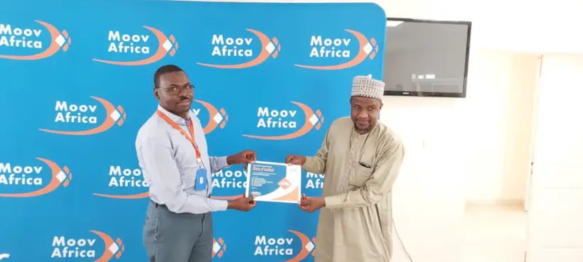Tchad : Moov Africa offre des produits alimentaires aux 5 heureux gagnants de la promotion Ramadan Moov Money 2022