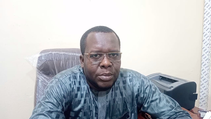 Idriss Abdallah Hassan, directeur d'exploitation des applications météorologiques. © Tchonchimbo Ouapi Raphaël/Alwihda Info Idriss Abdallah Hassan, directeur d'exploitation des applications météorologiques. © Tchonchimbo Ouapi Raphaël/Alwihda Info