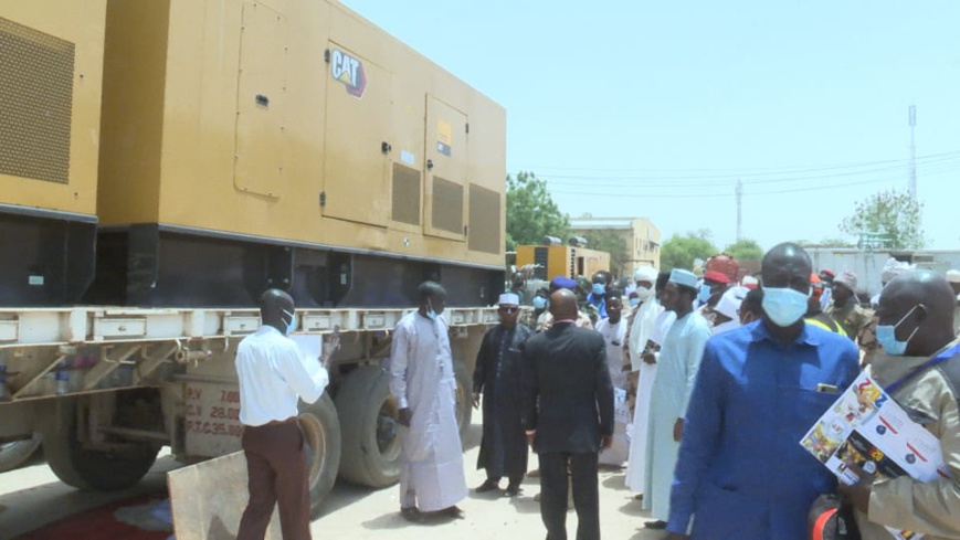 Tchad : trois nouveaux générateurs réceptionnés à Abéché