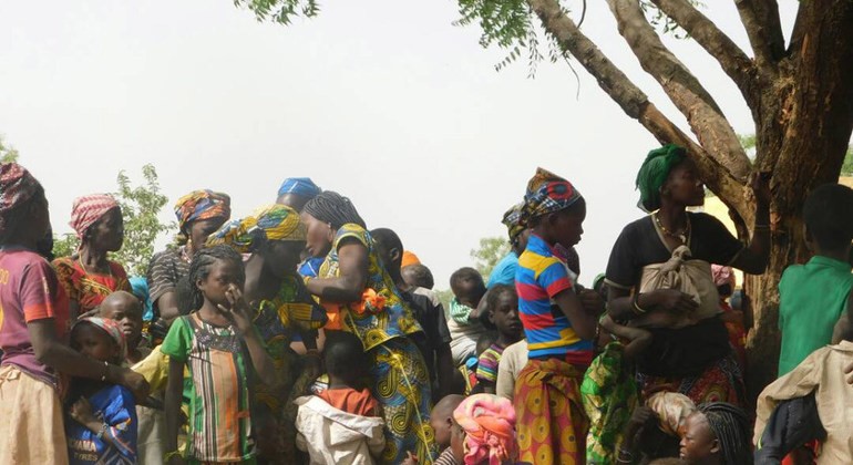 HCR/Ezzat Habib Chami. De nouveaux réfugiés, principalement des femmes et des enfants, fuyant une récente flambée de violence dans le nord-ouest de la République centrafricaine (RCA) au Tchad.