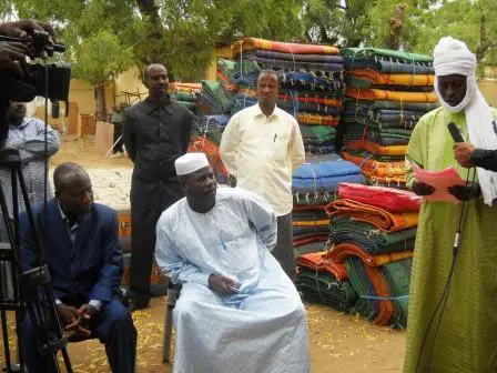 Le Wadi-Fira remet  38 millions FCFA aux rapatriés de RCA, Tchad. Alwihda Info/M.R.