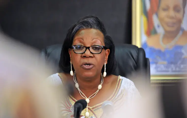 La nouvelle présidente centrafricaine, Catherine Samba Panza, le 31 janvier 2014.