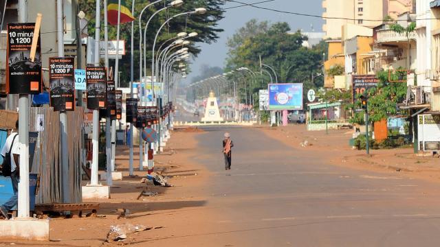 Les rues de Bangui. Photo : AFP