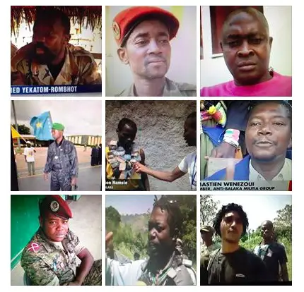 Ces douze chefs Anti-Balaka qui ont assassiné près de 10.000 musulmans de RCA