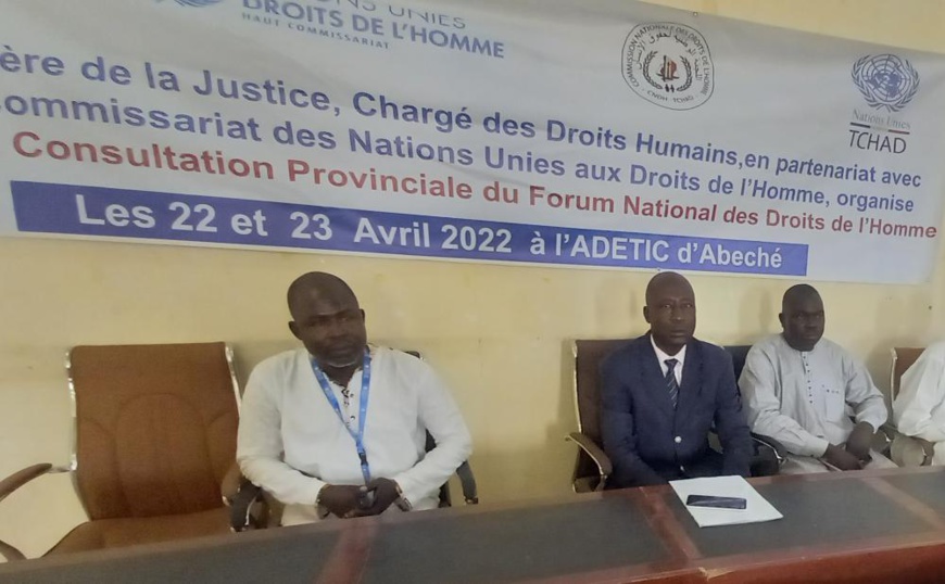 Tchad : des grandes attentes du Ouaddaï exprimées au pré-forum des droits de l'Homme Tchad : des grandes attentes du Ouaddaï exprimées au pré-forum des droits de l'Homme