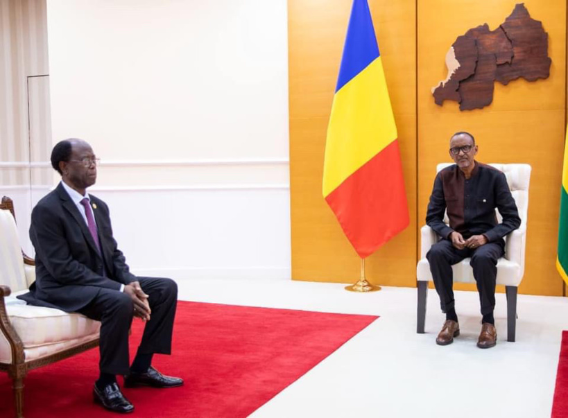 Rwanda : l’ambassadeur du Tchad présente ses lettres de créance Rwanda : l’ambassadeur du Tchad présente ses lettres de créance