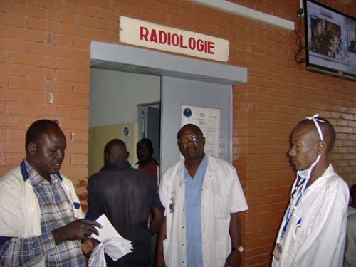 Le service radiologie d'un hôpital au Tchad. Crédit photo : Sources