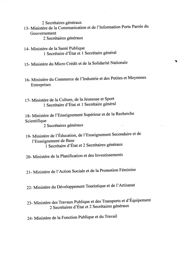 Tchad : Un nouveau gouvernement de la renaissance bientôt dévoilé ? Tchad : Un nouveau gouvernement de la renaissance bientôt dévoilé ?